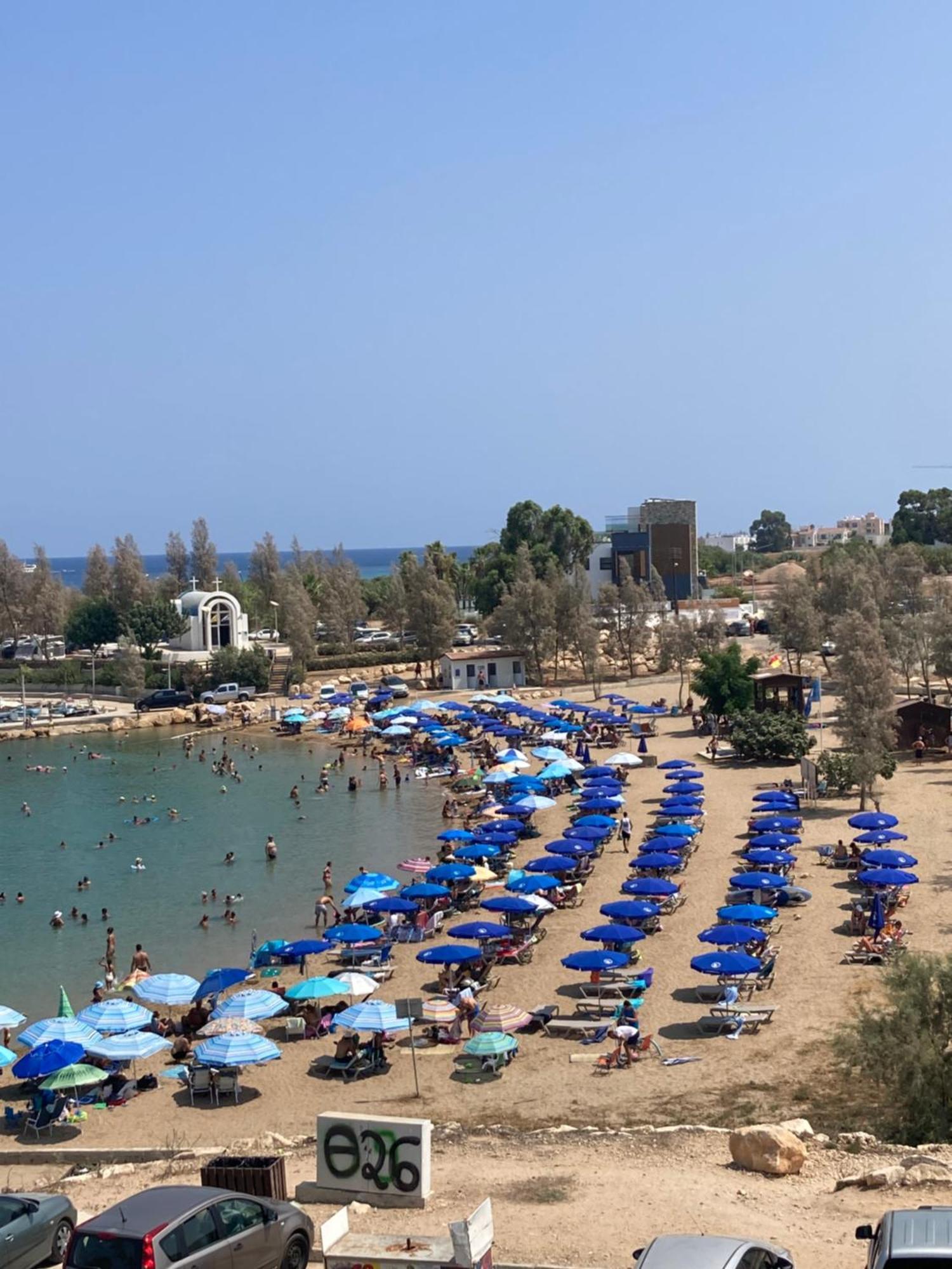 Trident Beach Apartment Protaras Bagian luar foto